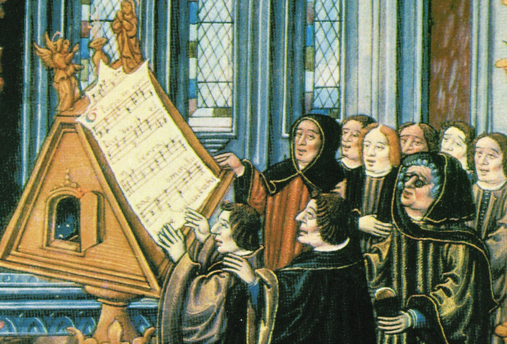 Johannes Ockeghem en zijn zangers